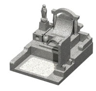 デザイン墓石1